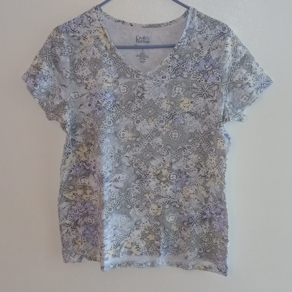 Lady's Cotton Tee Shirt by Croft & Barrow